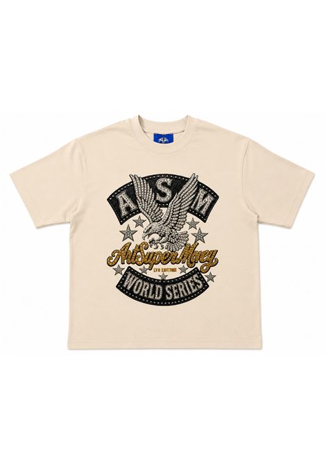T-shirt con strass ARTSUPERMONEY KIDS | SMJTS04963BE